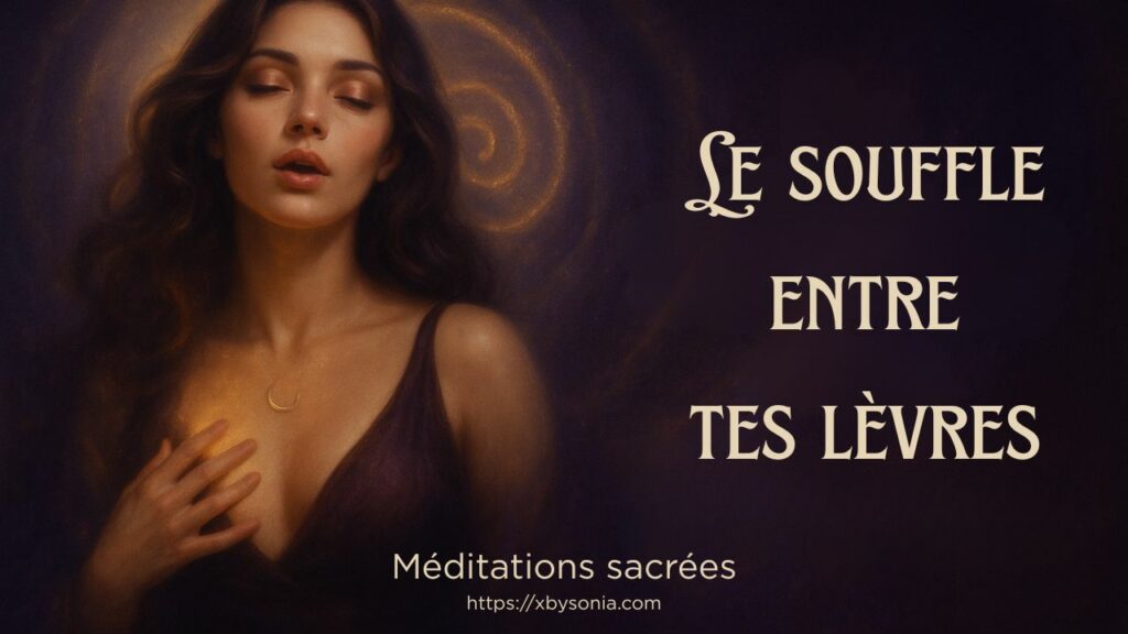 souffle entre tes lèvres - méditation de la déesse